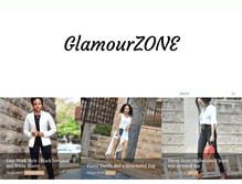 Tablet Screenshot of glamourzone.org
